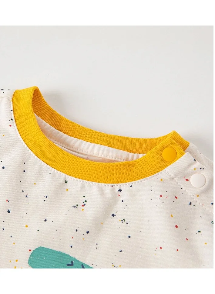 Dave & Bella Alligator Romper